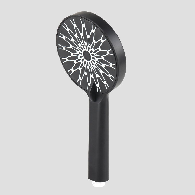 黑色淋浴喷头-02